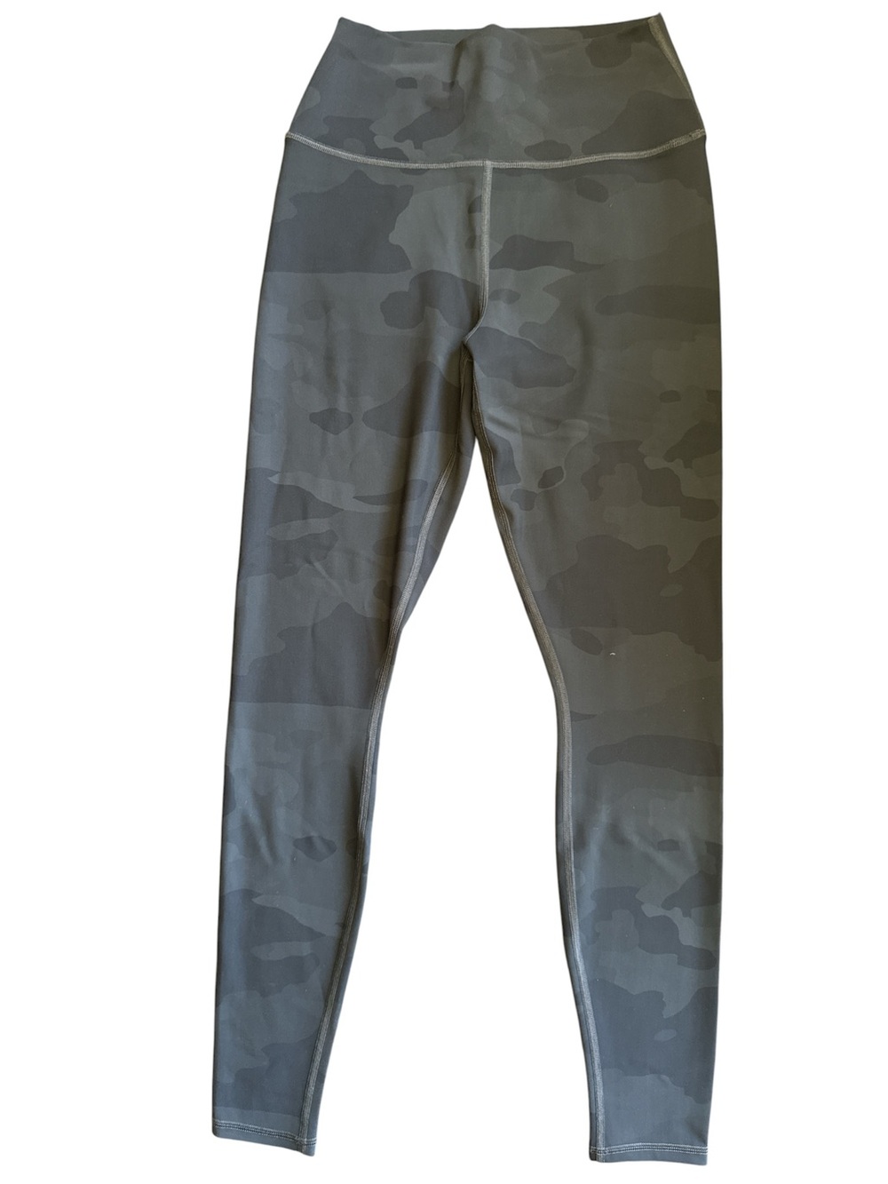 Alo Dark Gray Camo High-Waist Leggings